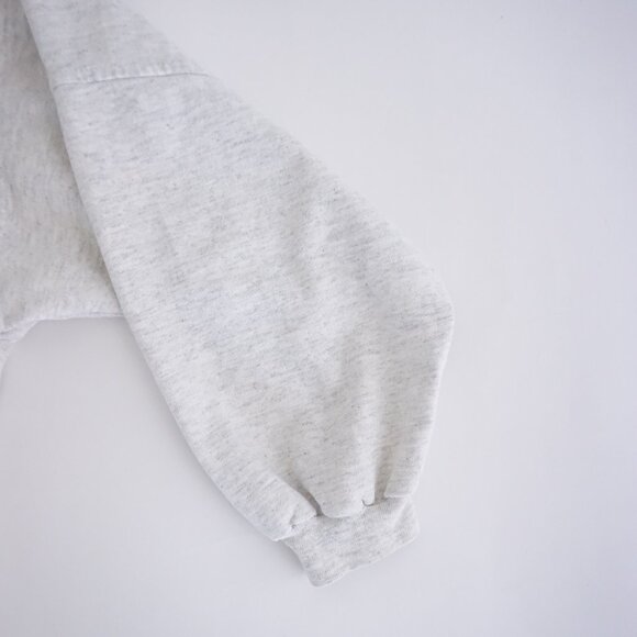 Vintage Cancun Embroidered Sweatshirt Gray Tropical Fish Graphic Vacation Y2K M - Picture 4 of 10